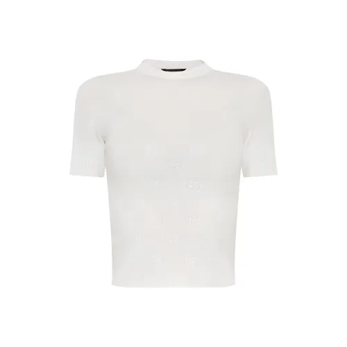 Balenciaga Bb Pointelle knit T shirt