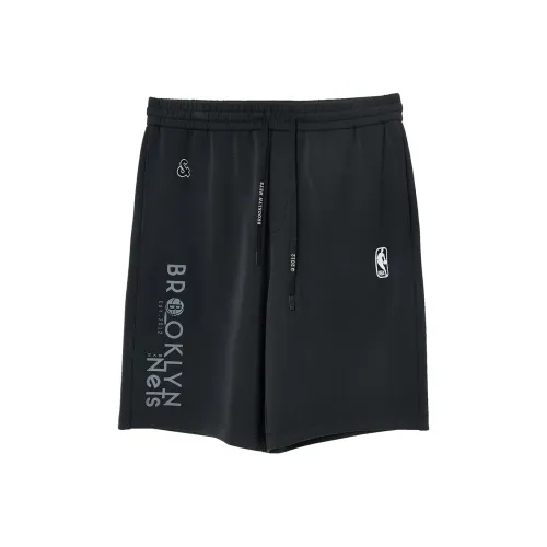 JACK JONES· x NBA Jack&Jones X Nets Nba Casual Shorts Men's E40 Black