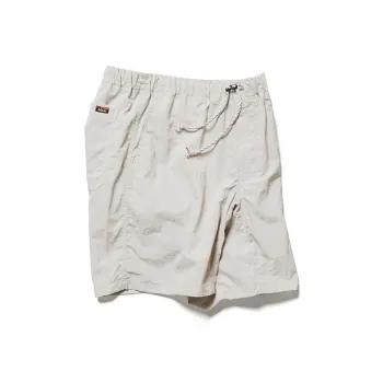 NANGA City Outdoor Collection NYLON TUSSER EASY SHORTS Casual Shorts Unisex Ivory White