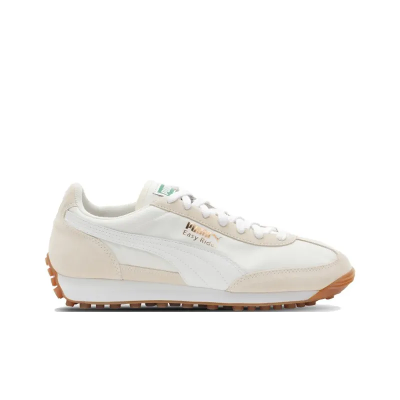PUMA Easy Rider Vintage Cushioning, Slip Resistant, And Abrasion Resistant Low Top Casual Shoes Women's White-1