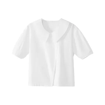 Fstudio Short-Sleeved Shirt Women's White