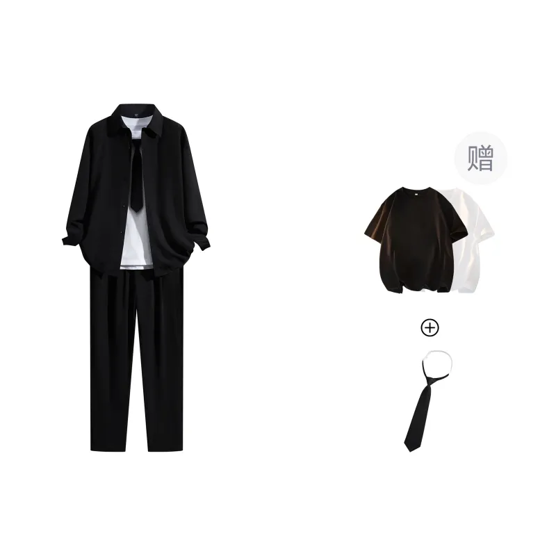 LA'T.WEEKEND Shirt Matching Set Unisex-0