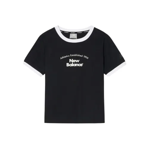 New Balance SLIM FIT1906 T Shirt Women's 19 Black
