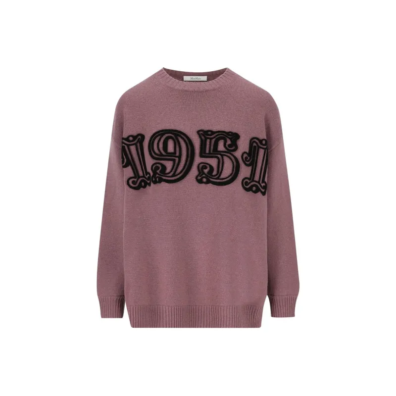 MaxMara Fido Crewneck Long Sleeved Jumper-0