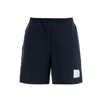 THOM BROWNE Logo Patch Track Shorts