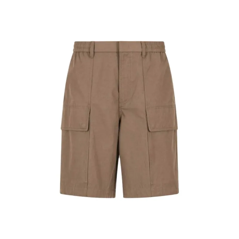 EMPORIO ARMANI SS25 Casual Shorts Men's Pearlescent Chocolate-0