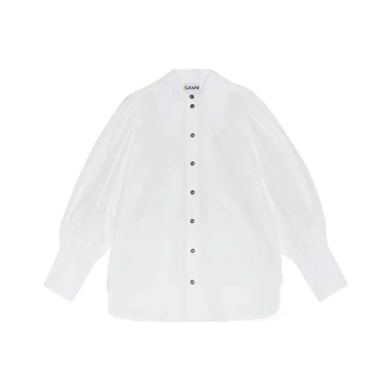 GANNI Shirts Women's Bright White-0