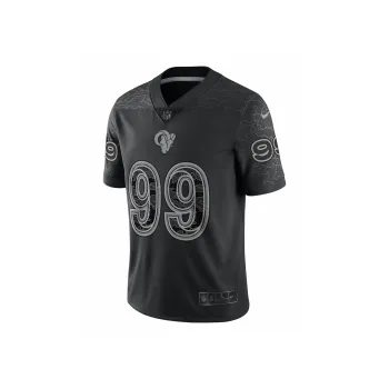 Nike NFL Los Angeles Rams RFLCTV Soccer Jerseys Men's Black