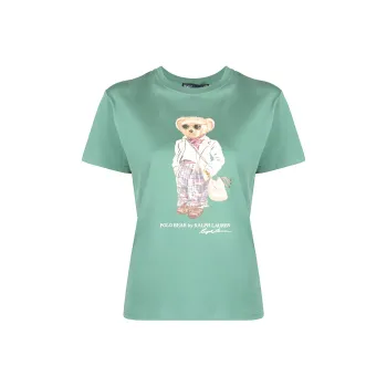 Polo Ralph Lauren SS23 Regular T Shirt Women's Green