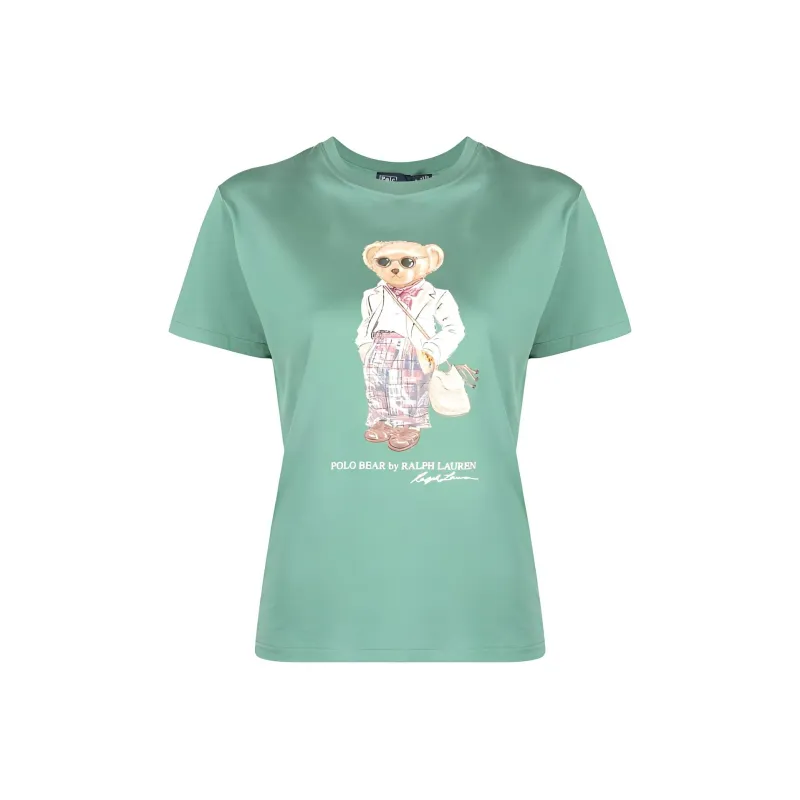 Polo Ralph Lauren SS23 Regular T Shirt Women's Green-0