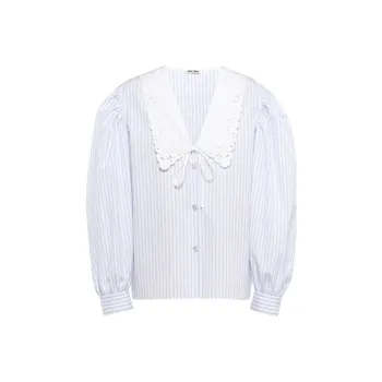 MIU MIU Shirts Women's Light Blue