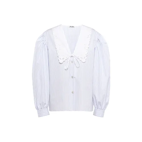 MIU MIU Shirts Women's Light Blue