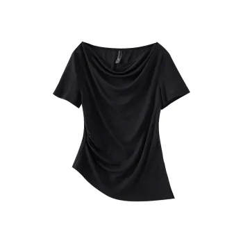OUNIXUE T Shirts Women's