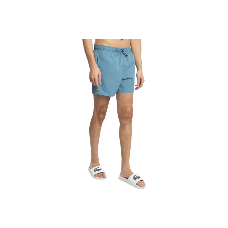 LACOSTE Logo appliqué Swim Shorts-0