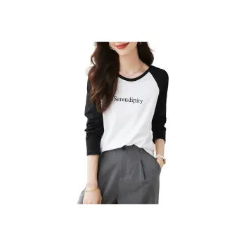 Mo Han Yi Mei T Shirt Women's Black White