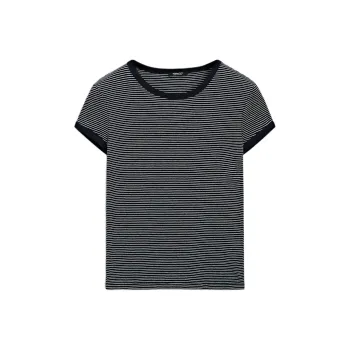 Massimo Dutti T Shirt Women's Blue