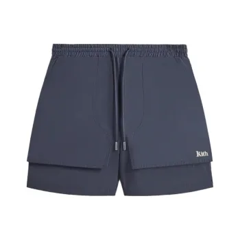 KITH FW24 Alden Pocket Casual Shorts Men's Blue