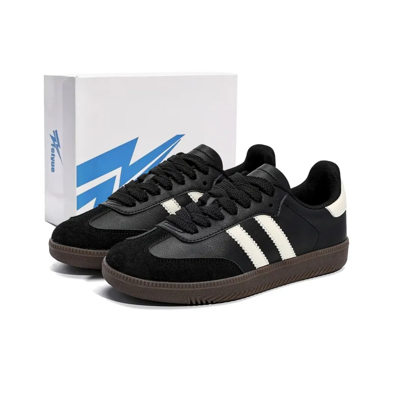 Feiyue Slip Resistant, Waterproof, And Breathable Low Top Skateboard Shoes Unisex Color block Beige-6
