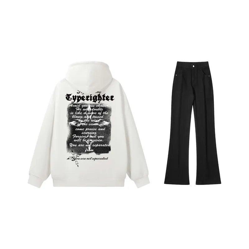 TYPERIGHTER Sweatshirt Set Unisex-15