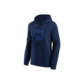 NBA Detroit Pistons Detroit Pistons Mono Logo Graphic Hoodie Sweatshirt Women's Navy Blue