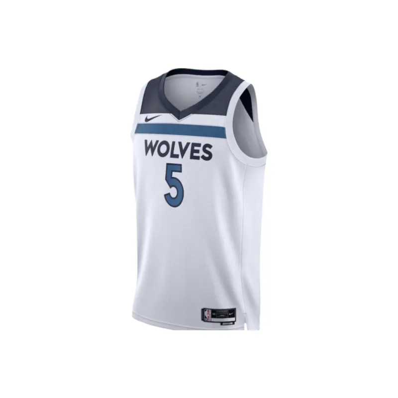 NBA x Nike Minnesota Timberwolves Basketball Jerseys Unisex White-0