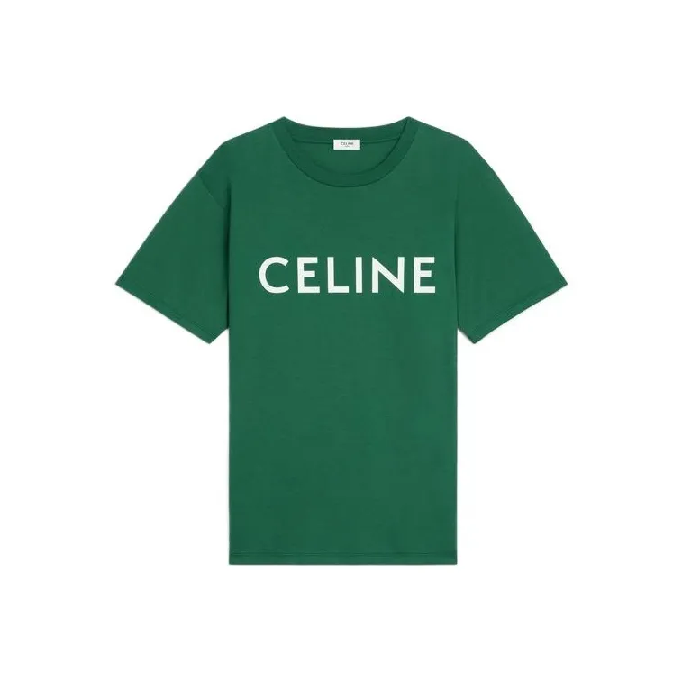 CELINE T Shirts Women's Green-0