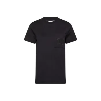MaxMara Papaia Logo Embroidered Crewneck T-Shirt