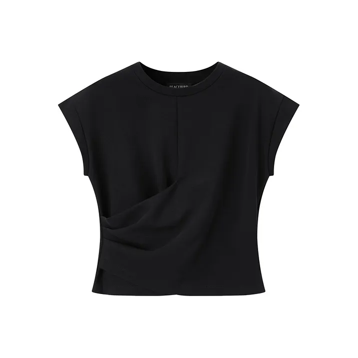 PEACEBIRD Flutter Sleeve T Shirt Women's-2