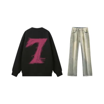 SUNSETMONENT Sweatshirt Set Unisex