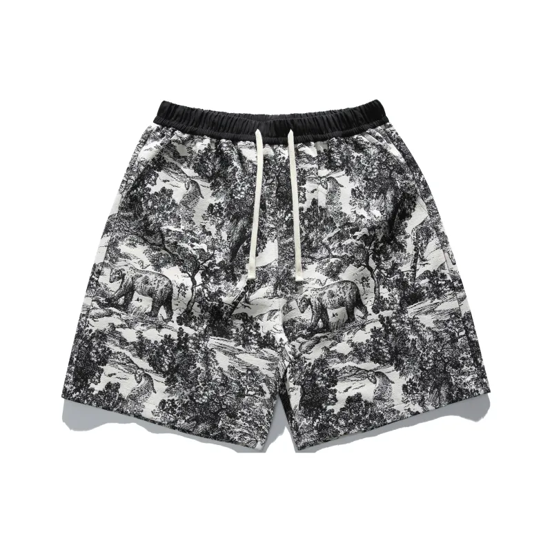 ALI THE FOX Casual Shorts Unisex-4