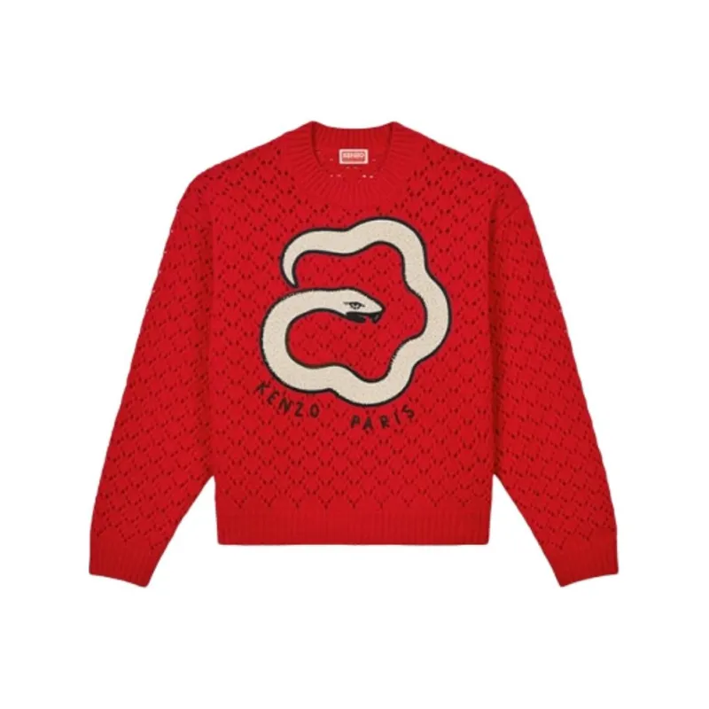 KENZO SS25 Sweater Women's Cherry Red-0