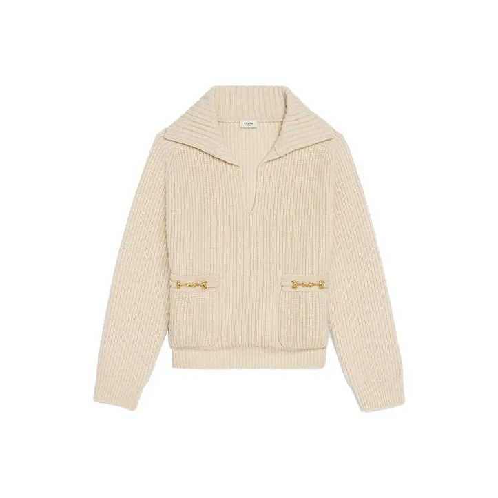 CELINE Knitwear Women's Milk White-0