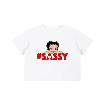 BETTY BOOP Regular T Shirt Women's White