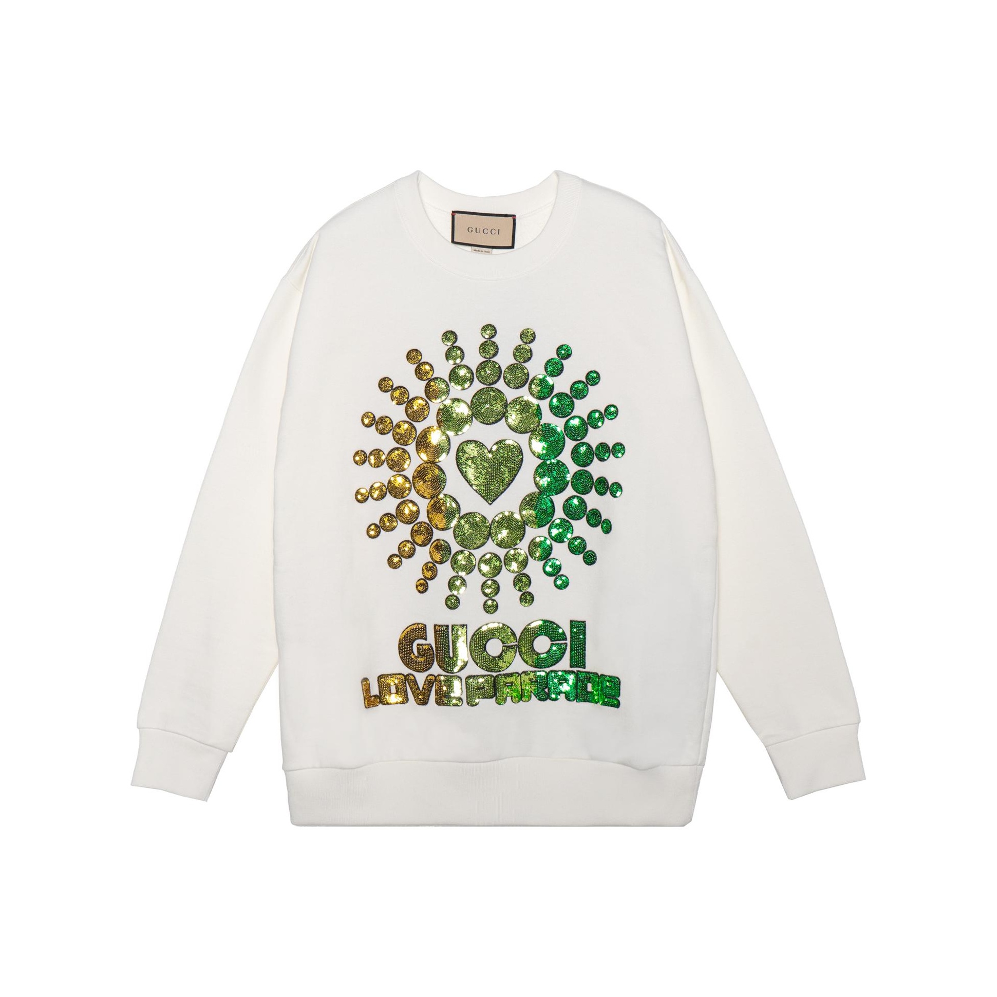 Gucci White Hoodies Sweatshirts on Sale & Authentic - POIZON
