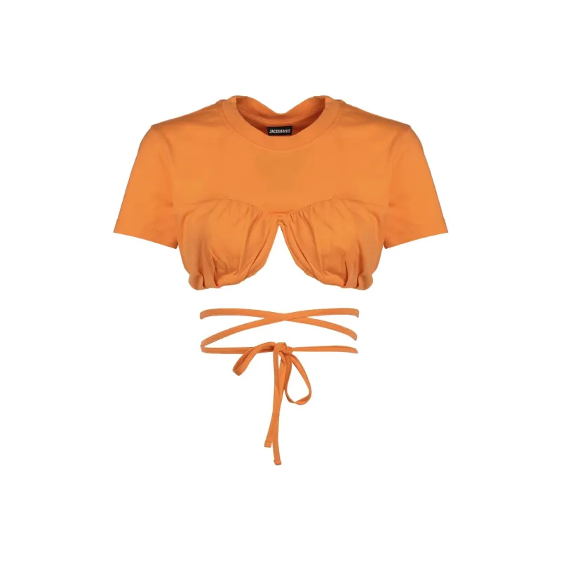 Jacquemus T-Shirts Women's Orange-0