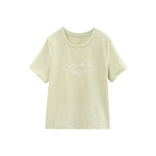 A Paradise For Awakening Regular T Shirt Women's Green