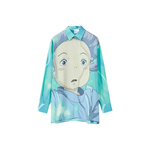 LOEWE Spirited Away Shirts Women's Blue