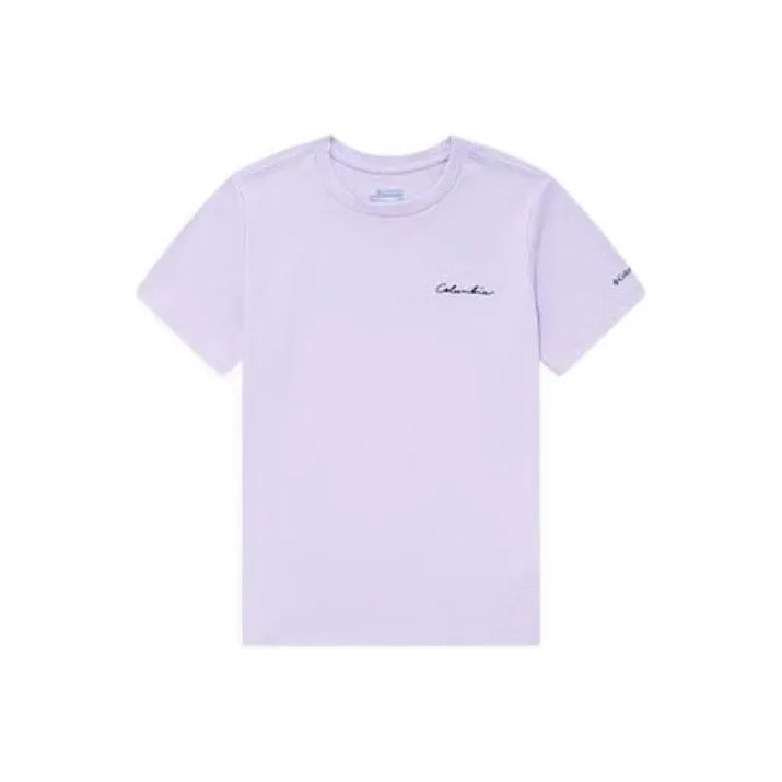 Columbia T Shirts Women's Light Purple-0