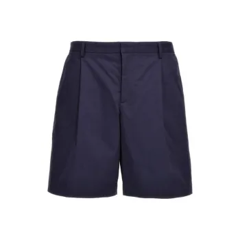 A.P.C Pleated Bermuda Shorts