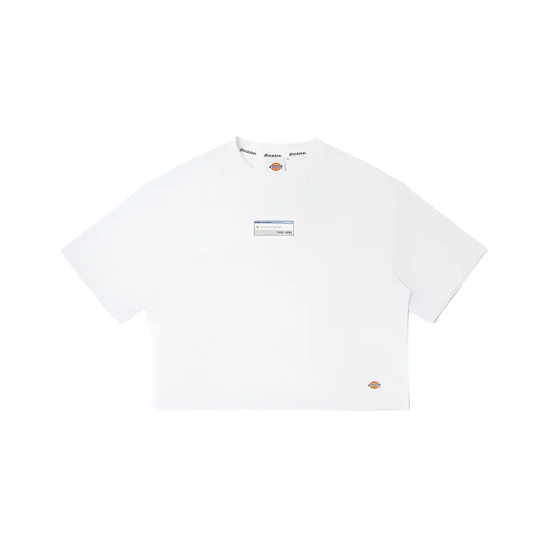 Dickies Drop Shoulder Sleeve T Shirt Women's White-0