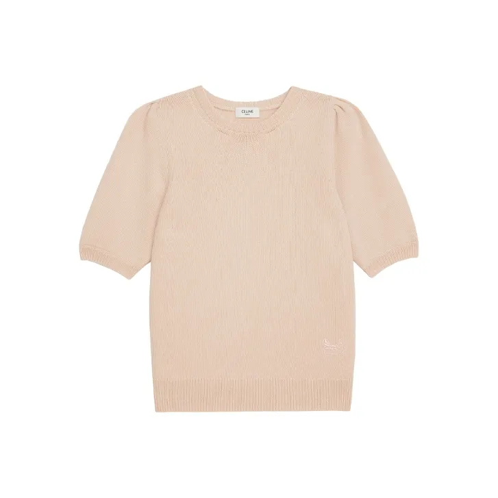 CELINE SS21 Sweater Women's Light Rouge Pink-0