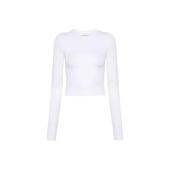 WARDROBE.NYC Crew Neck Stretch jersey T shirt