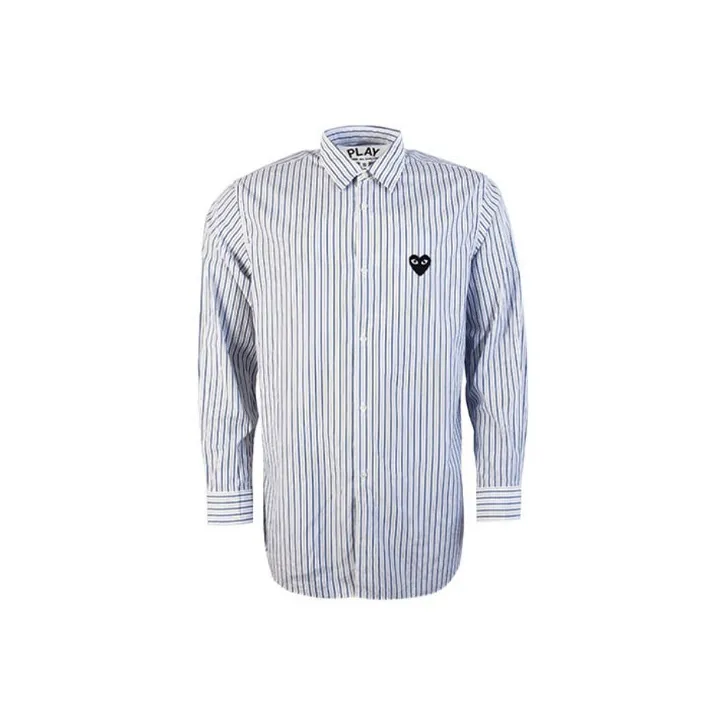 CDG Play Shirts Women's Blue-0