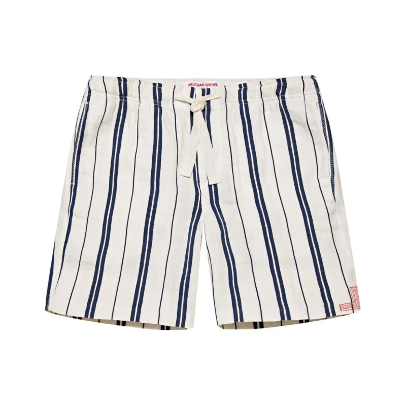 Orlebar Brown Alex Ribbon Striped Shorts-0