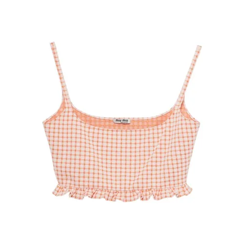 MIU MIU SS22 Camisole Women's Orange
