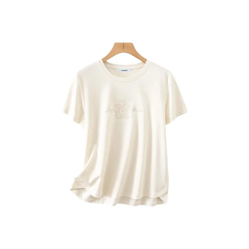 CHABER Summer Short Sleeved Top T Shirt Women's-6