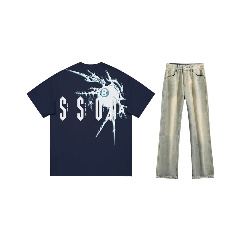 SUNSETMONENT Casual Sportswear Unisex-23