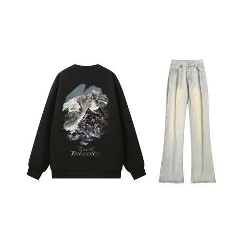 TYPERIGHTER Sweatshirt Set Unisex