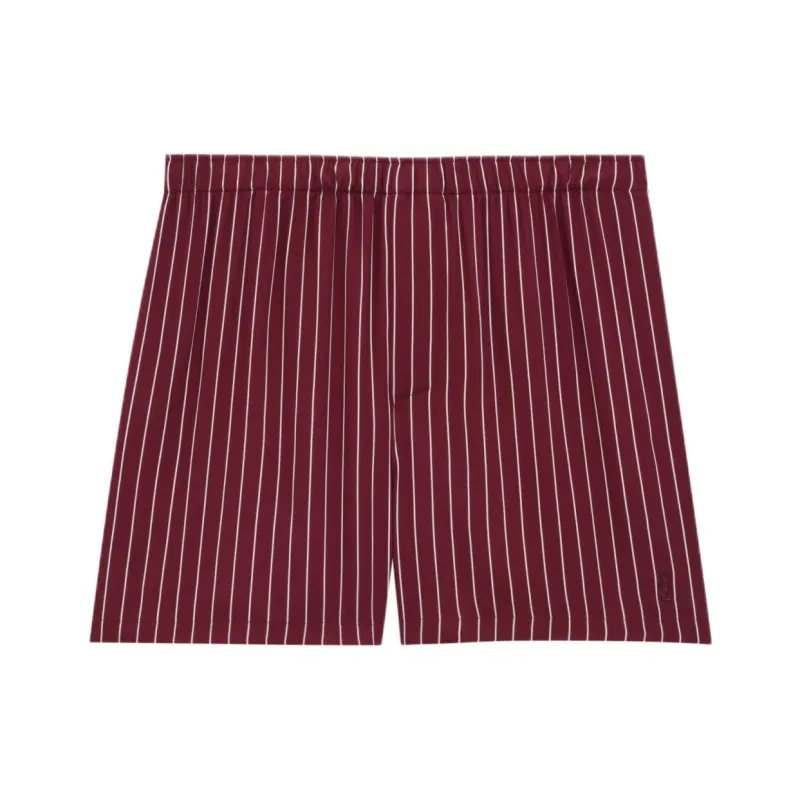 SAINT LAURENT Casual Shorts Men's Bordeaux-0