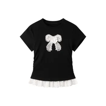 ABCMININ Set in Sleeve T Shirt Women's